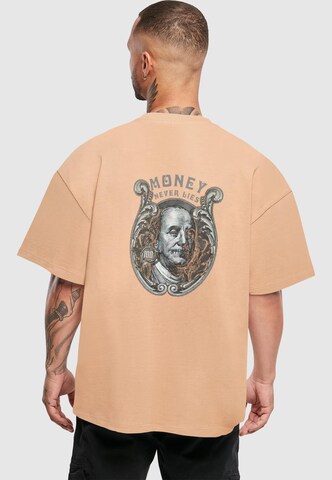 2Y Studios Shirt 'Money Never Lies' in Beige: front