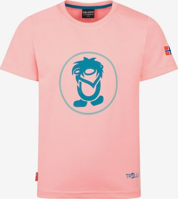 TROLLKIDS Performance Shirt in Pink: front