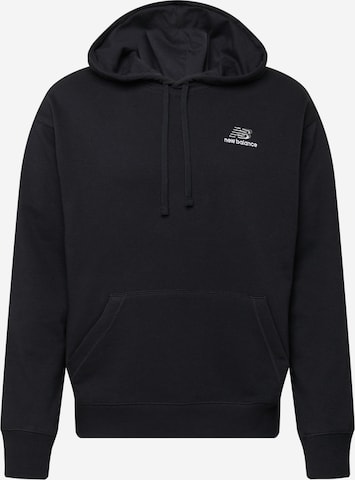 Sweat-shirt 'Essentials' new balance en noir : devant