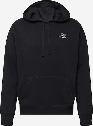new balance Sweatshirt in schwarz / weiß, Produktansicht
