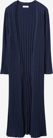 MANGO TEEN Knit Cardigan 'valentia' in Blue: front