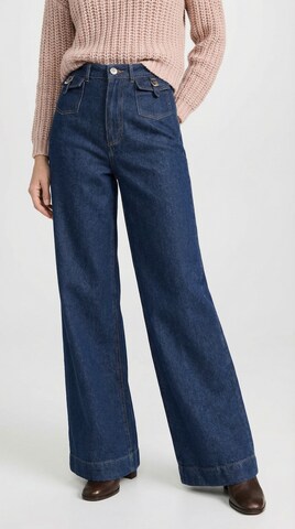 Hoermanseder Wide leg Jeans in Blue: front