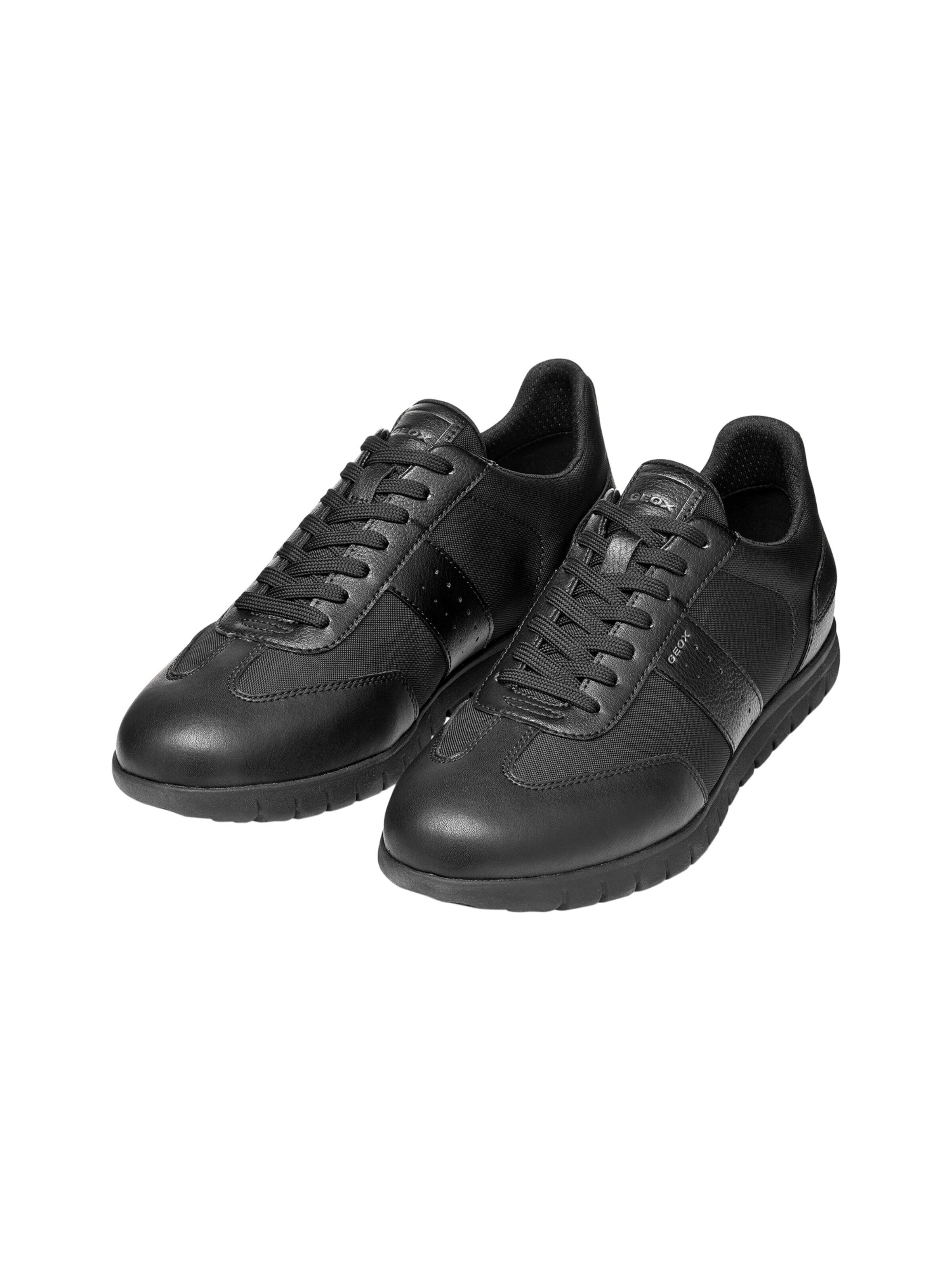 GEOX Sportieve veterschoen 'Flextride Zero Low-Top-Sneaker mit Schnürung' in Zwart
