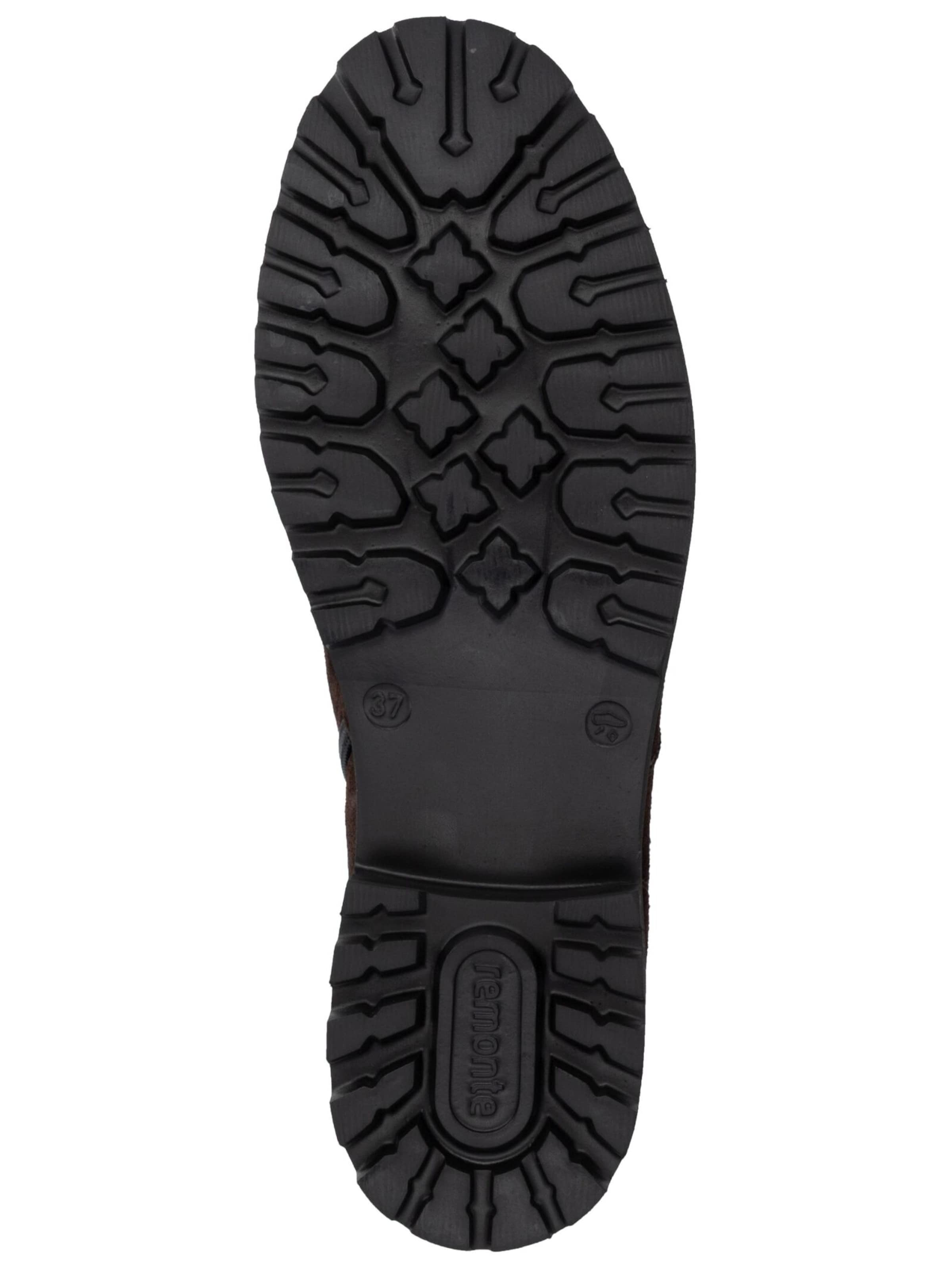 REMONTE Lace-up bootie in Brown