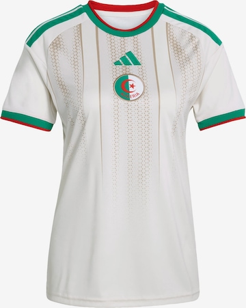 ADIDAS PERFORMANCE - Camiseta de fútbol 'Algerien 26' en blanco: frente