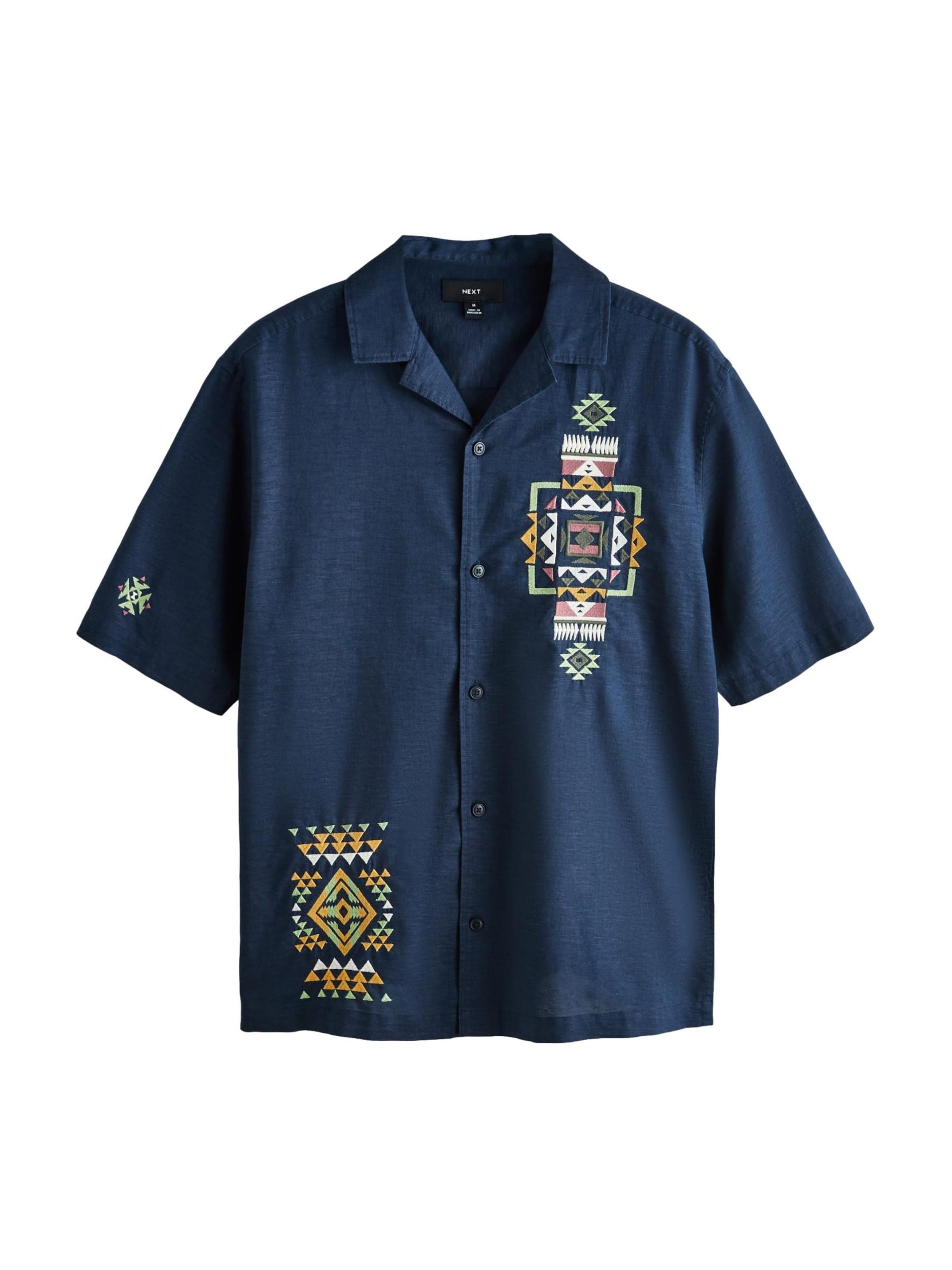 Next Regular fit Overhemd in Blauw: voorkant