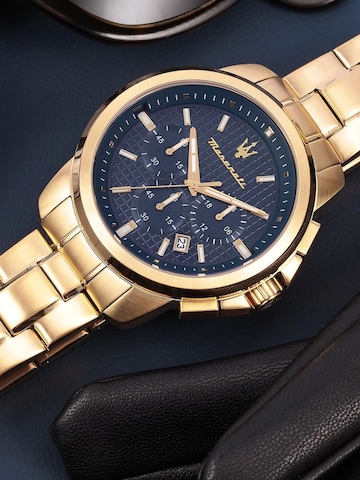 Maserati Analoog horloge in Goud
