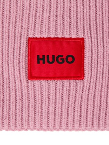 HUGO Beanie 'Saffa' in Pink