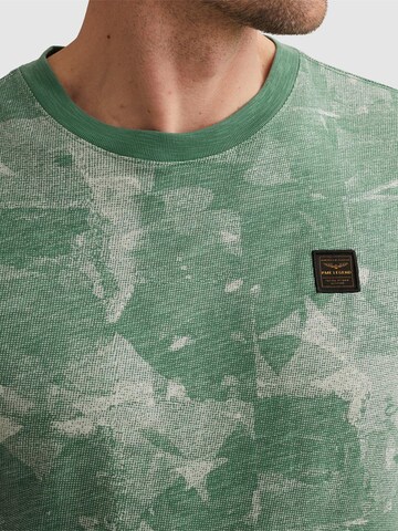 T-Shirt 'T-shirt in jersey with allover print' PME Legend en vert