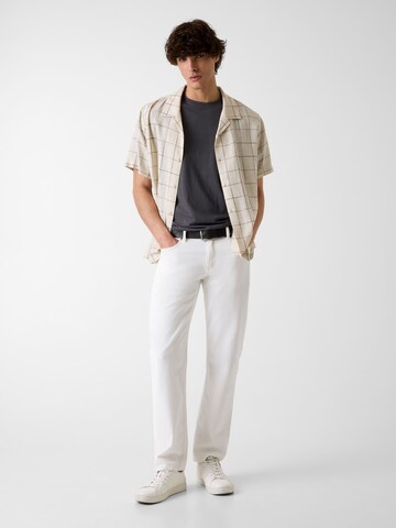 GUESS Regular fit Button Up Shirt in Beige