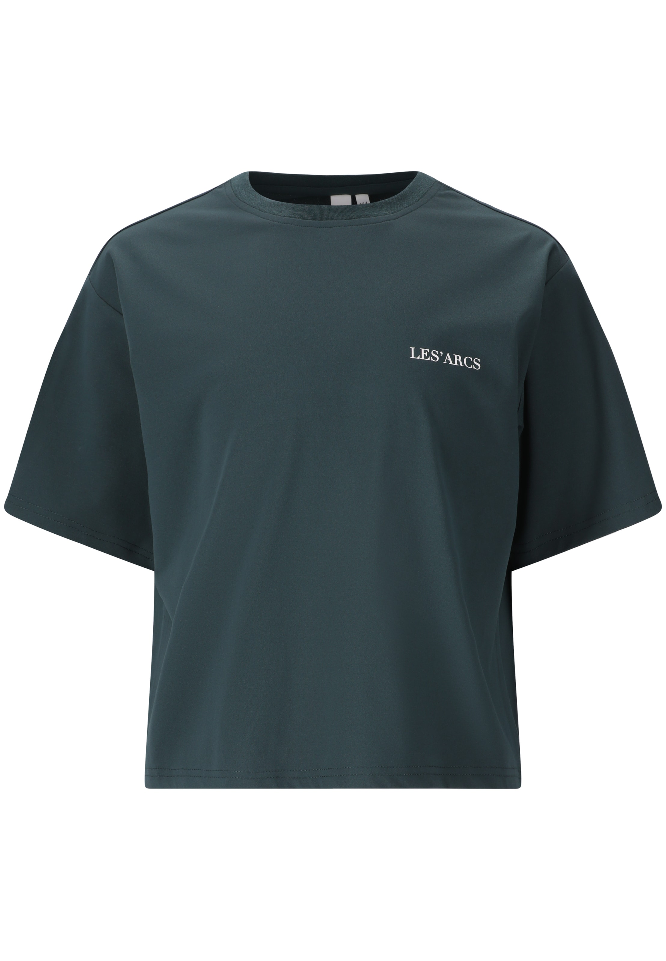 Les'Arcs Shirt 'Jerety' in Groen: voorkant