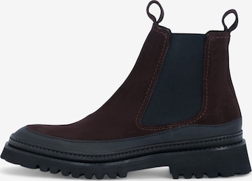 LOTTUSSE Chelsea boots 'Covent' in Bruin: voorkant