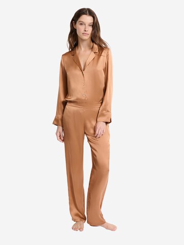 ETAM Slaapshirt 'Pearly' in Bruin