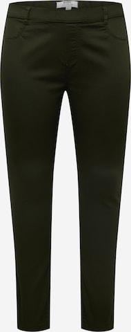 Skinny Pantalon 'Eden' Dorothy Perkins en vert : devant