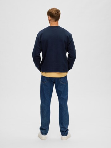 SELECTED HOMME - Sweatshirt 'Dimmy' em azul