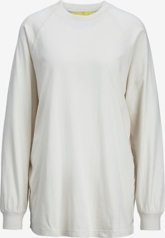 Sweat-shirt 'DREW' JJXX en blanc : devant