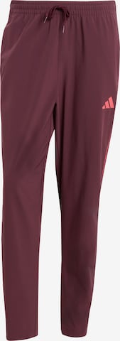 ADIDAS SPORTSWEAR Sportbyxa 'TIRO' i röd: framsida