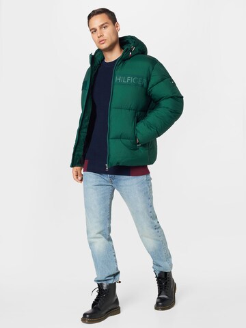 TOMMY HILFIGER Jacke in Grün