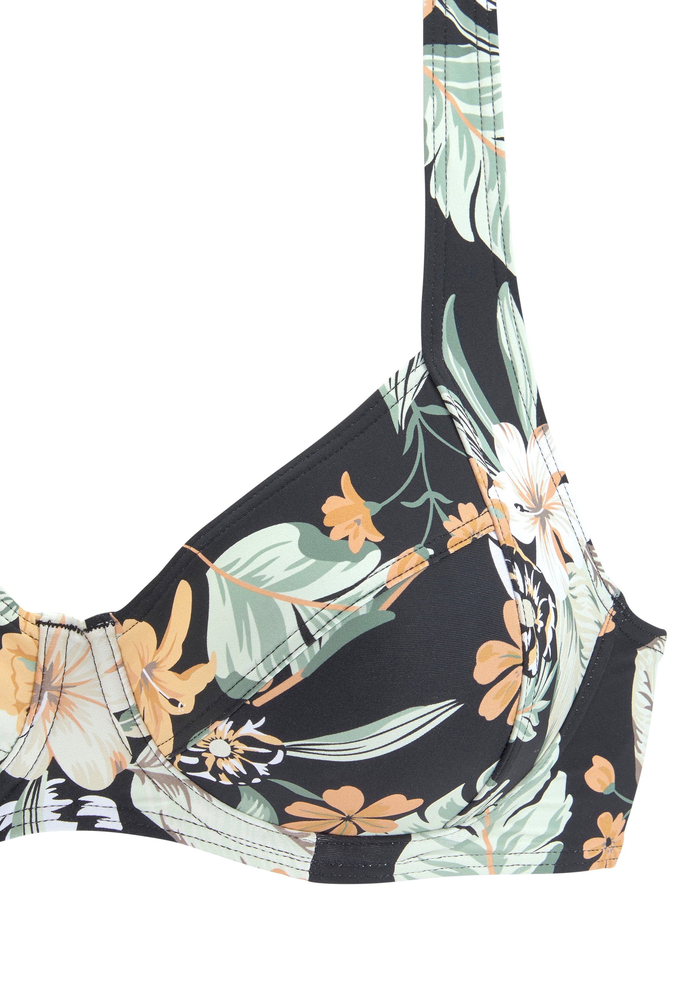 SUNSEEKER T-shirt Bikini top in Green