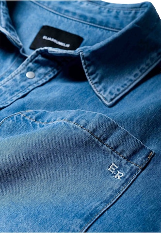 Elias Rumelis Comfort fit Overhemd 'Rollins' in Blauw