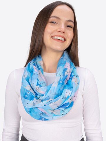 Seasons of April Tunnelsjaal 'Molly' in Blauw