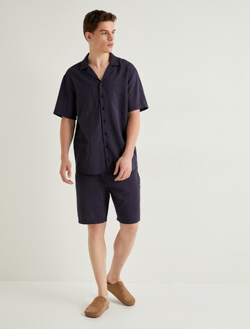 Koton Regular Fit Hemd in Blau