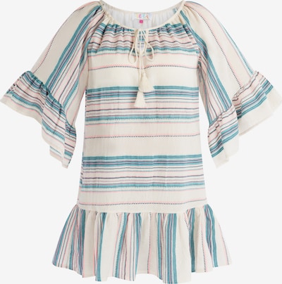 Suknelė iš IZIA, spalva – kremo / turkio spalva / dūmų pilka / šviesiai rožinė, Prekių apžvalga