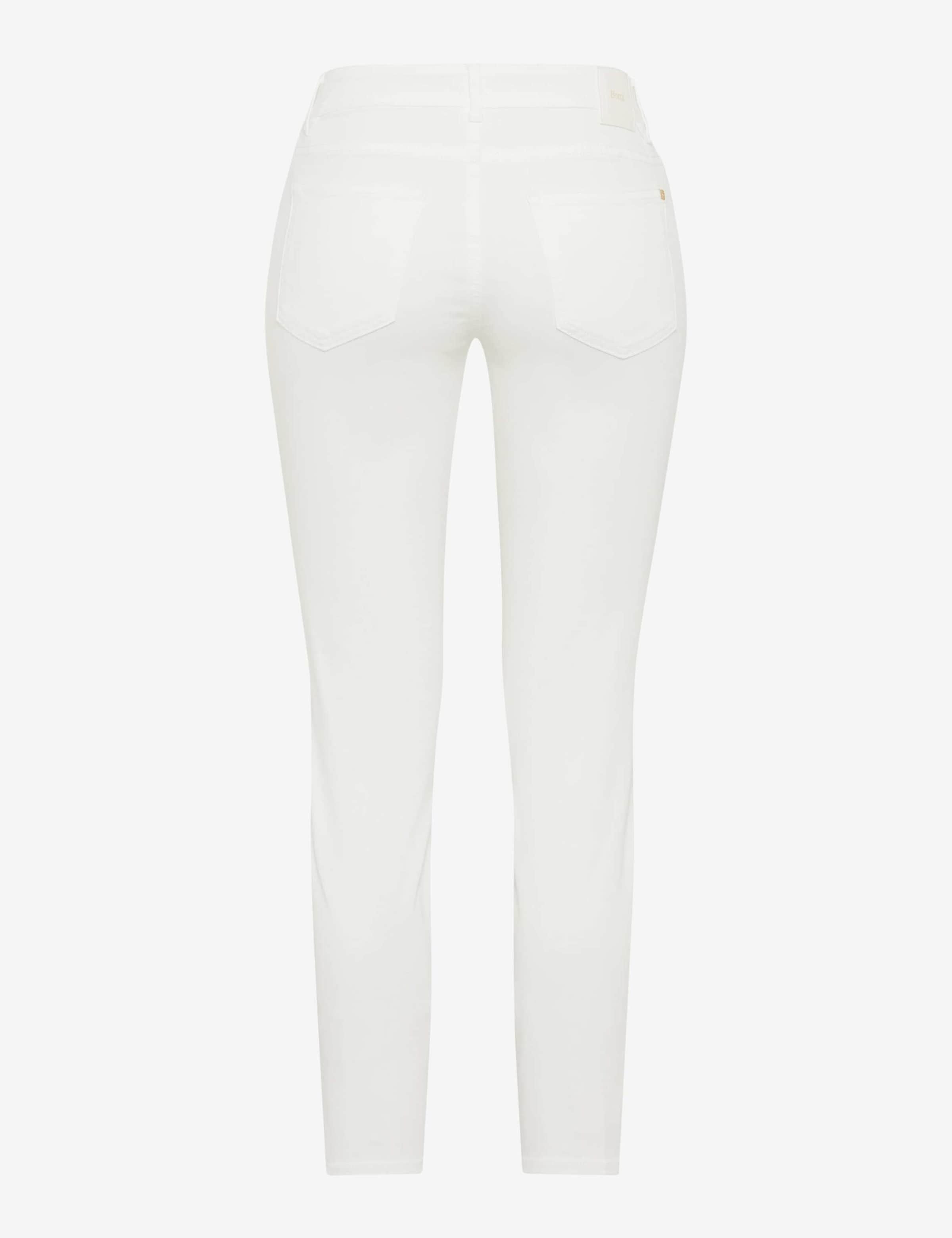 Coupe slim Jean BRAX en blanc