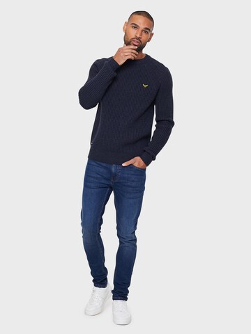 Threadbare Pullover 'Macsen' in Blau