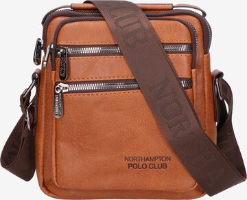 Northampton Polo Club Crossbody Bag in Brown: front