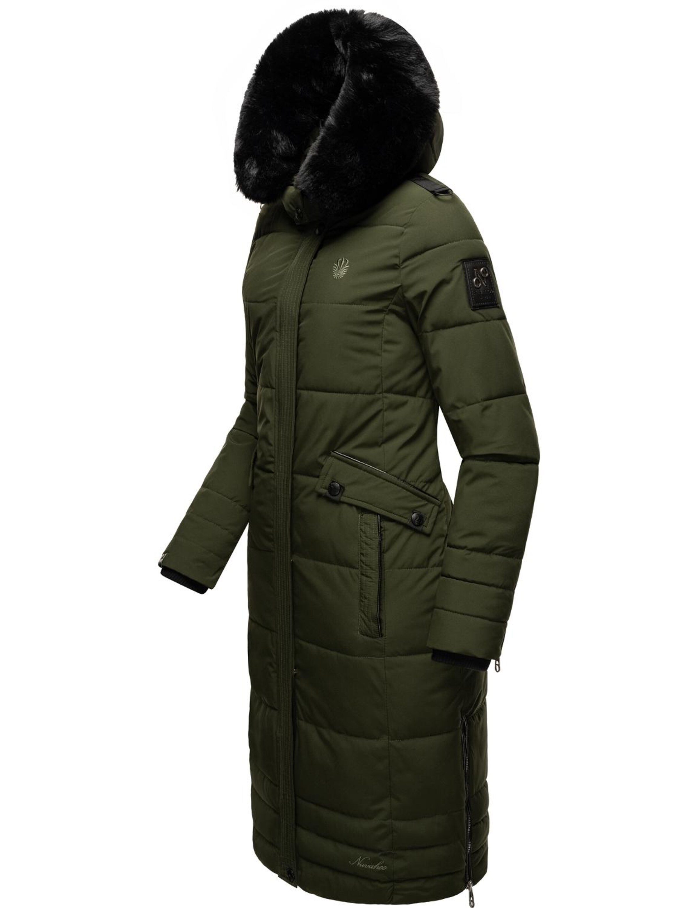 Manteau d’hiver 'Fahmiyaa' NAVAHOO en vert