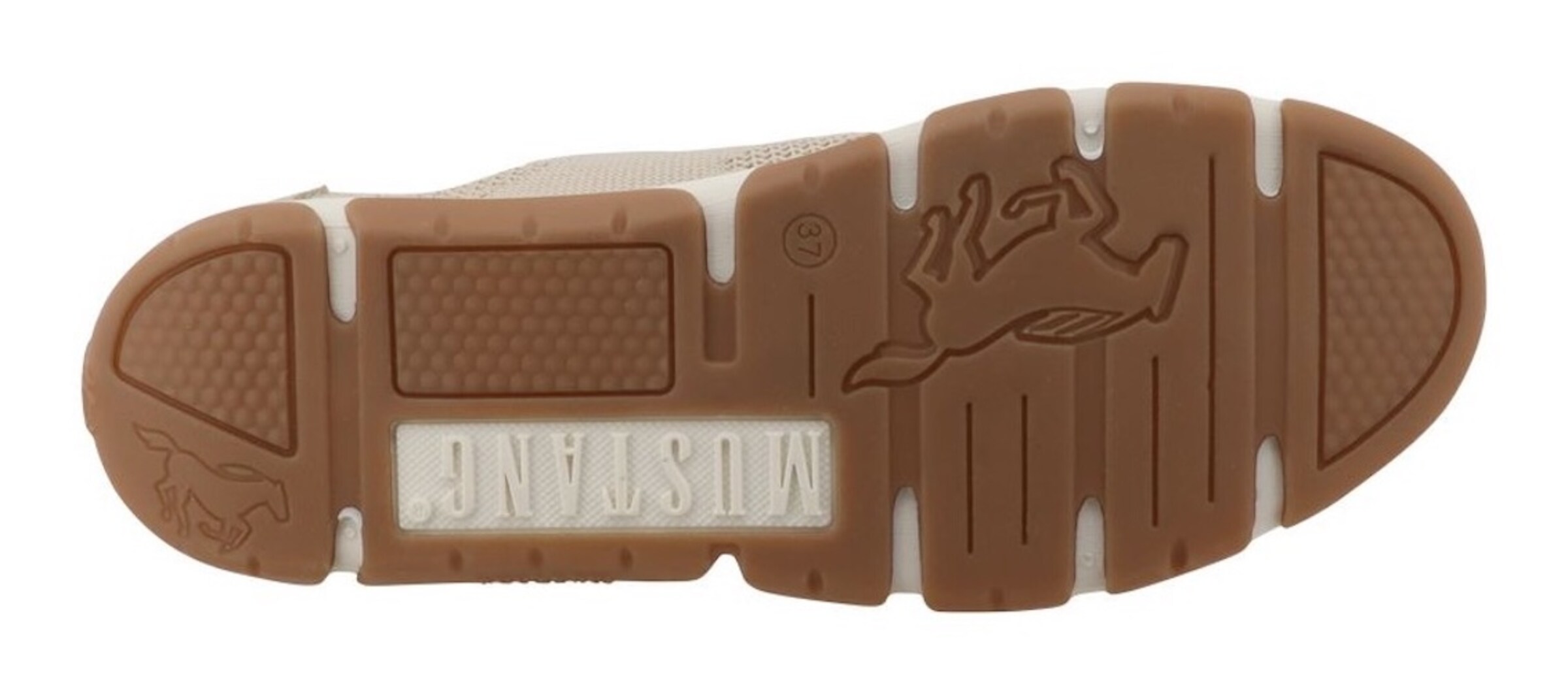 MUSTANG Slip-Ons in Beige