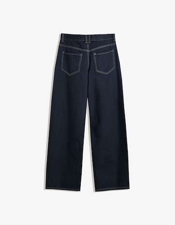 Bershka Baggy Farkut värissä sininen
