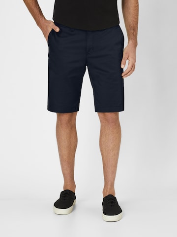 REDPOINT Regular Chino Pants in Blue: front