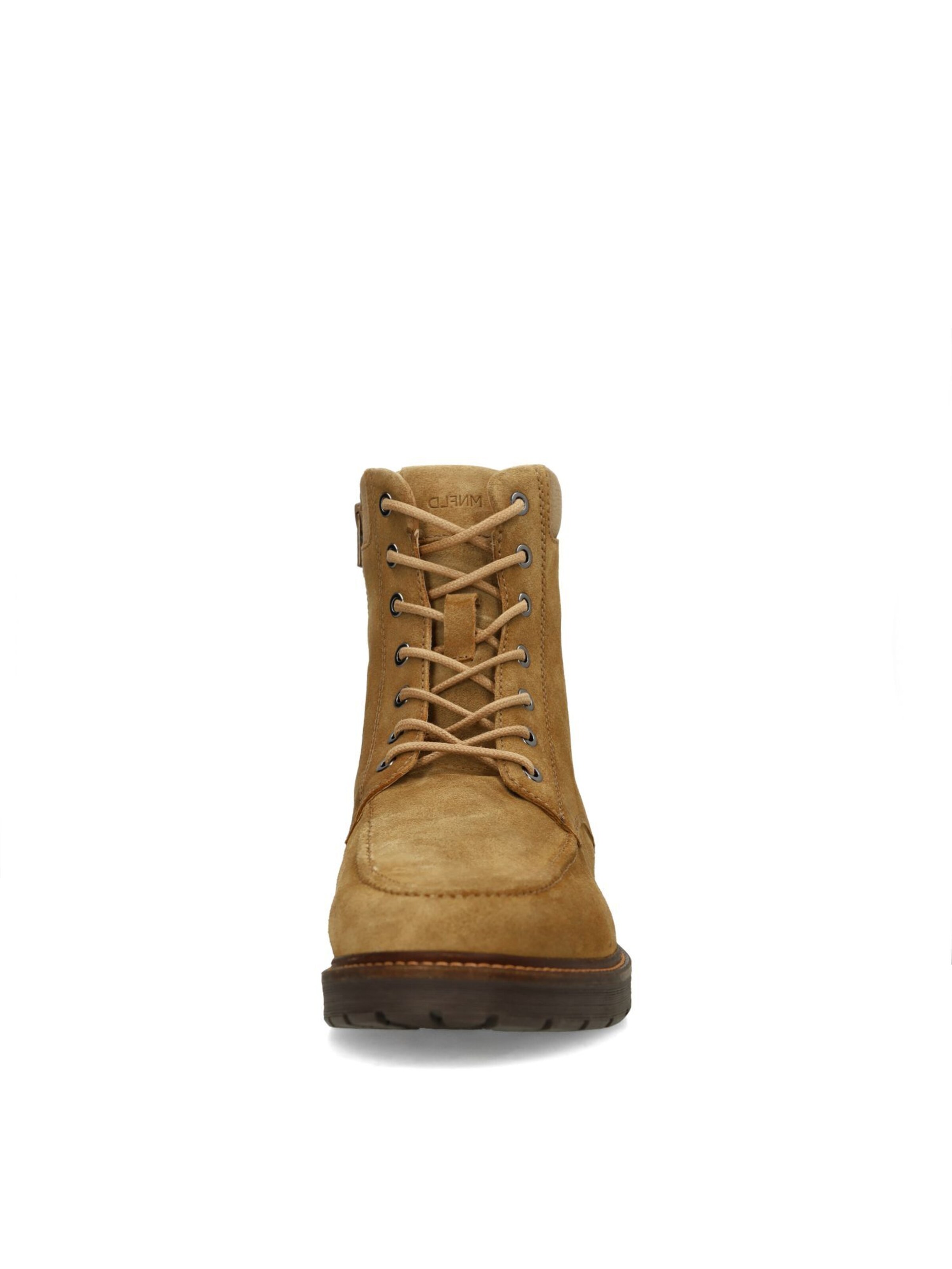 Bottines à lacets MANFIELD en marron