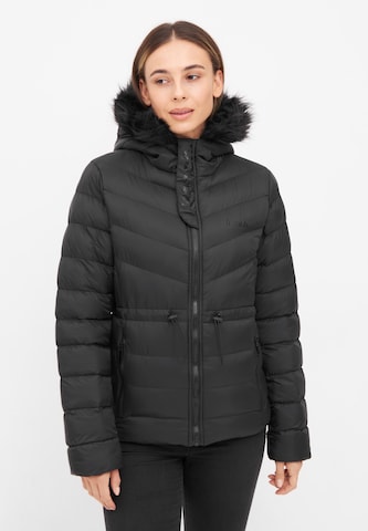 BENCH Winter Jacket in Black: front