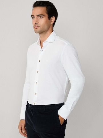 Hackett London Slim Fit Hemd in Weiß