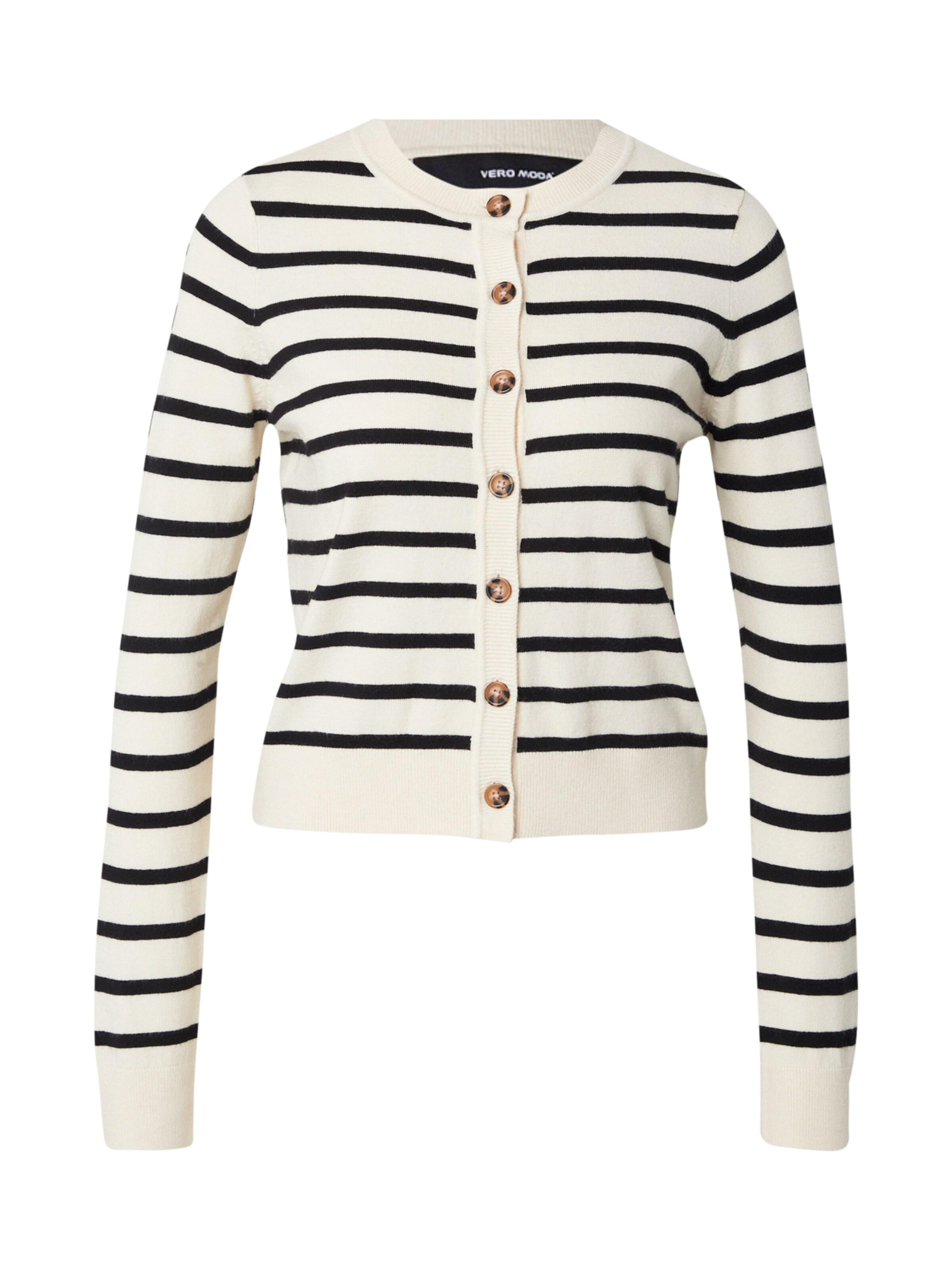 Cardigan 'VMSaba' VERO MODA en beige : devant