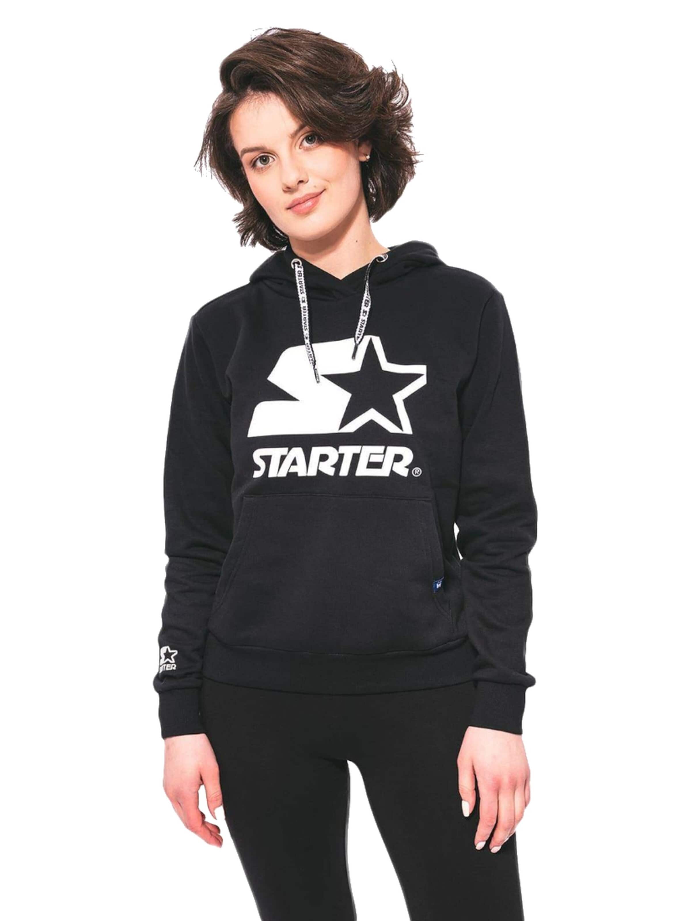 Starter Sweatshirt‌‌‌‌‌‌ in Schwarz: Vorderseite