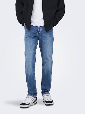 Only & Sons - regular Vaquero en azul: frente