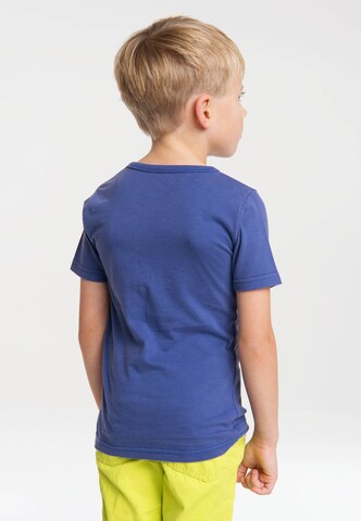 LOGOSHIRT Shirt 'Superman Logo' in Purple