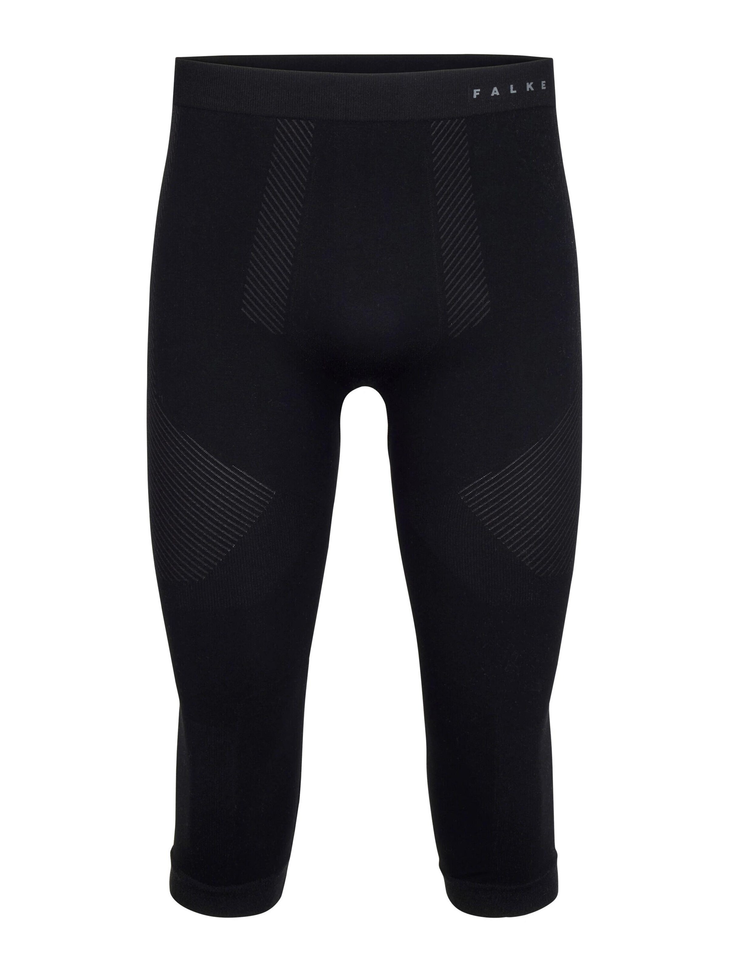 FALKE Skinny Workout Pants '3/4' in Black