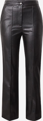 Regular Pantaloni 'QUEVA' de la Max Mara Leisure pe negru: față