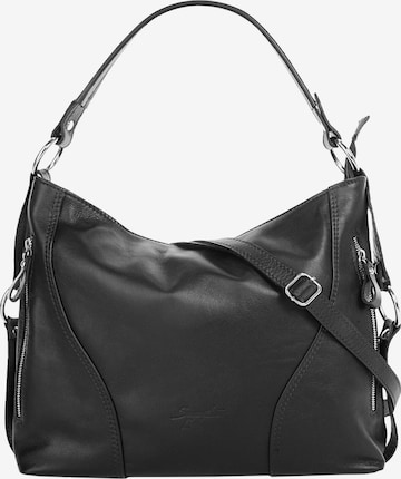 Samantha Look Handbag in Black: front