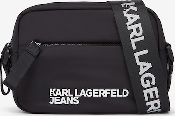 KARL LAGERFELD JEANSTorba preko ramena - crna boja: prednji dio