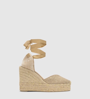 pilka Castañer Espadrilės 'Chiara': priekis