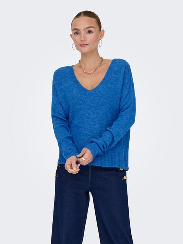 Pull-over 'JDYELANORA' JDY en bleu : devant
