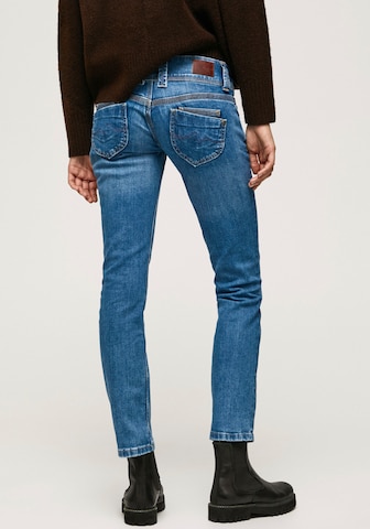 Pepe Jeans Slimfit Jeansy 'Venus' w kolorze niebieski