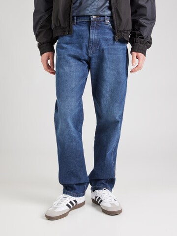 WRANGLER - regular Vaquero 'FRONTIER' en azul: frente