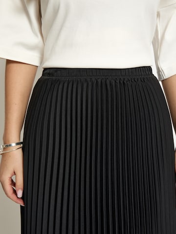 Jupe 'PCOlivia' Peppercorn en noir